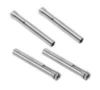 PENIKOKO 4pcs Stainless Steel Nail Drill Collet Holder Spring Clamping Three-jaw Chuck for Professional Salon and DIY Nail Art Secure Bit Grip Easy Bit Change Stable Rotation