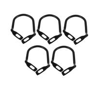 PENIKOKO 5 Pcs Rear Derailleur Guard for Mountain and Folding Bikes Steel Bike Chain Protector No Tool Installation Durable Protection Rack for Offroad and Urban Cycling