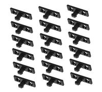 PENIKOKO 50pcs Trash Can Replacement Buckles Push-button Plastic Clips for Household Waste Bins Kitchen Garbage Can Supplies with Smooth Edges