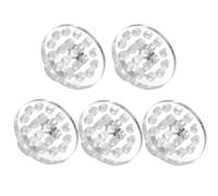PENIKOKO 5pcs Coral Stand Acrylic Frag Plug Base for Frag Rack Material for Aquascaping and Fish Tank Decorations