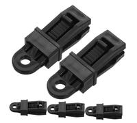 PENIKOKO 5pcs Heavy Duty Tarp Clips for Outdoor Camping Canopy Tent Clamps with Lock Grip Design Windproof Hooks for Awnings Car Covers Pool Covers Quick and Easy Attachment