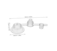 PENIKOKO 5pcs PVC Inflatable Valve Lid Replacement for Air Mattress Swimming Ring Yacht Accessories Secure Seal Multipurpose Valve Caps