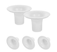 PENIKOKO 5pcs Universal Water Dispenser Replacement Parts Bottle Holder Secure Stability and Versatile Compatibility, White Pp Plastic Water Cooler Dispenser Cover for Home and Busy