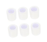 PENIKOKO 6 Rolls Breathable Medical Adhesive Tape PE Microporous Nursing Tape Transparent Wound Fixing High Adhesion Skin-Friendly