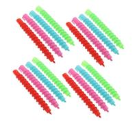 PENIKOKO 60pcs Curling Spiral Perm Rods for Women Long Perm Rods Spiral Curlers for Long Hair for Hair Curls and Overnight Heatless Curls