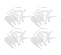 PENIKOKO 60Pcs Yoga Ball Air Stopper Plug Set with Puller - Exercise Pin Replacement for Fitness Balls, Leak-Proof Plastic Air Plug for Yoga, Gym, and Inflatable Pool Accessories