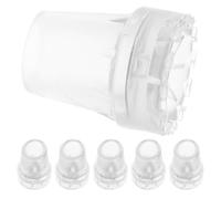 PENIKOKO 6pcs 22mm Rubber Cane Tips Non-slip Walking Stick Feet Caps Replacement for Elderly Outdoor Mobility Aids