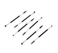 PENIKOKO 6pcs Eyebrow Angled Eye Brow Spoolie Birthday Eyelash Brush for Makeup Application for Eyebrow and Eyelash Grooming