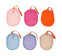 PENIKOKO 6pcs for Shower Includes Scrub Bags for Soap Lather Net for Home Bathroom Use