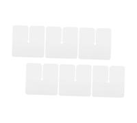 PENIKOKO 6pcs Heat Shield Hair Extension Spacers Multi Glue Protectors Bond Heat Protection Tool for Salon Hair Tracks