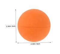 PENIKOKO 6pcs High Elasticity Squash Training Balls for Reaction Practice Lightweight Hollow Rubber Bounce Balls for Racquetball Beginners Indoor Outdoor Sports