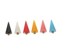 PENIKOKO 6Pcs Nail Art Pen Head Tips Replacement for Rhinestone Picker Dotting Tool Self-adhesive Wax Heads in Colors for Precise Crystal and Gem Placement in DIY Nail and Craft Designs