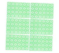 PENIKOKO 6pcs Rabbit Cage Foot Pads Pet Mat for Indoor Cages Chinchilla Hamster Floor Pad Material