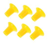 PENIKOKO 6pcs Small Yellow Suction Plates Valve Lapping Tool for Car Engine Repair Easy-use Automotive Valve Parts Maintenance Kit with Rapid Precise Lapping Performance