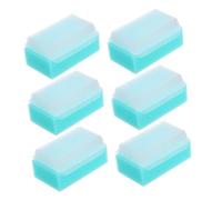 PENIKOKO 6pcs Soft Brush for Bathing and Nail Cleaning Sensory Calming Tools for Adults with Autism Lightweight Easy to Clean Multipurpose and Newborn Care