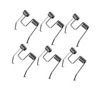 PENIKOKO 6pcs Stainless Steel Hair Trimmer Replacement Springs for Pet Grooming Clippers, Electric Clipper Repair Parts Compatible with Animal Hair Cutting Machines