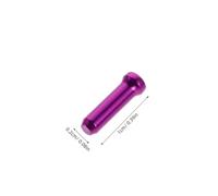 PENIKOKO 80pcs Aluminum Alloy Bike Cable End Caps Brake and Shift Cable Crimps for Mountain and Road Bikes Easy to Install Cycling Gear Accessories with High Precision for Smooth Braking