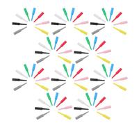 PENIKOKO 80pcs Cribbage Pegs Game Board Crib Pegs Replacement Scoring Pins for Traditional Cribbage Boards, Portable Pvc Material with Tapered Shape, for Game Night and Gatherings