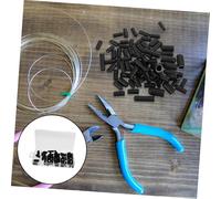 PENIKOKO 80Pcs Rubber Vacuum Caps Assortment Kit Black Sealing Plugs for Automotive Manifold Hose Ends Dust Prevention Protective Covers with Multiple