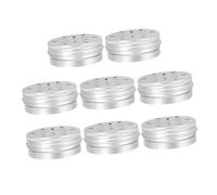 PENIKOKO 8pcs Dog Training Scent Box Aluminum Smell Training Cans for Nose Work Container for Scent Work Dog Box Suitable for Home and Professional Use