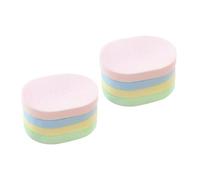 PENIKOKO 8Pcs Facial Cleaning Sponges Thickened Soft Face Exfoliating Pads for Makeup Removal and Skin Care Compact Lightweight Cosmetic Removal Tools with Random Colors Random Color