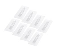 PENIKOKO 8pcs No-Drill Heavy Duty Adhesive Shelf Brackets Plastic Shelf Support Pegs for Kitchen Cabinets and Wardrobe Stick-on Hidden Pins for Home Storage