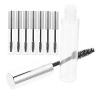 PENIKOKO 8pcs Refillable Empty Mascara Tubes Transparent Oil Bottles Lightweight PP Material for Makeup Artists and Daily Use