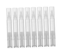 PENIKOKO 8pcs Refillable Lip Gloss Tubes Mini Travel Bottles Cosmetic Containers for DIY Lip Glazes and Portable Makeup
