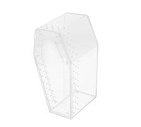 PENIKOKO Acrylic Reptile Box with Design and Magnet Closure Compact Reptile Carrier and Snake for Home and Office Use with Safe and Organized Appearance