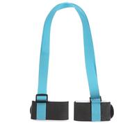 PENIKOKO Adjustable Blue Nylon Snowboard Carry Strap with Shoulder Pad, Snowboard Fixing and Ski Accessory Strap for Winter Sports Equipment Transport in Outdoor Activities