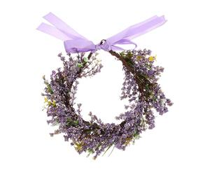 PENIKOKO Adjustable Bridal Wreath Headband with Lifelike Artificial Flowers and Leaves, Cloth Ribbon, Delicate Design for Wedding, Travel and Vacation Photo Accessories Random Color
