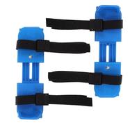 PENIKOKO Adjustable Junior Ice Skates with Buckle for Antifall Double Runner Skate Accessories Safe and Stable Outdoor Skating and Skiing Training Tool for Blue