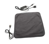 PENIKOKO Adjustable USB Pet Heating Pad with Thermostat Small Dog and Cat Warm Mat Portable Indoor Heating Blanket for Cozy Comfort in Winter Dark Gray