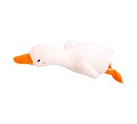 PENIKOKO Adorable White Plush Duck Pillow Plaything down Cotton Filling, Comfortable Touch and Creative Design, as Comfort Pillow or Room Decoration