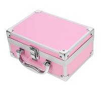 PENIKOKO Aluminum Alloy Makeup Organizer Case Portable Briefcase Tool Box for Makeup Artists Stylists Lightweight Travel Storage Stylish Design for Effortless Access