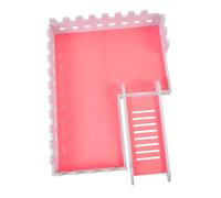 PENIKOKO Anti-biting Hamster Cage Platform with Climbing Ladder for Indoor Hamster Plaything Small Animal and Sleeping Station Suitable for Gerbils