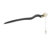 PENIKOKO Antique Chinese Hairpin Wooden Chopsticks with Delicate Floral Tassel Design Lightweight Hair Stick for Women Elegant Updo Buns Cultural Wedding Party Accessory