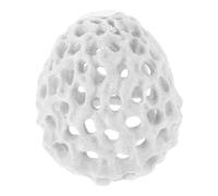 PENIKOKO Aquarium Shrimp Dome Hideout with Suction Cup Porous Hollow Stone Fish Tank Ornament for Betta and Shrimp Breeding Supports Aquatic Plant Growth Easy to Clean Suitable for All