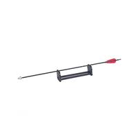 PENIKOKO Arrow Straightness Testing Tool for Bow Arrows Abs Material Lightweight and Portable for Archery and Hunting Accessories Easy to Install and Detach Black