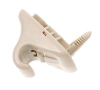 PENIKOKO Automotive Sun Visor Holder Clip Beige Car Visor Bracket Replacement with Tight Grip Design Easy Tool Installation and Sunglass Support Cars