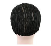 PENIKOKO Black Crochet Wig Cap Size S for Making Braiding Wigs Elastic Sew Dome Net with Polyester Material Easy to Wash and Hold Hair in Place