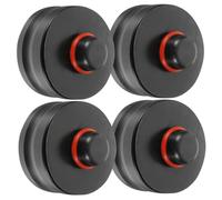 PENIKOKO Black Polyoxymethylene Car Jack Pads Compatible with Tesla Model Protective Lifting Jack Support Blocks for Vehicle Battery and Chassis Cushioning