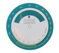 PENIKOKO Bmi Weight Index Turntable Wall Mounted Chart for Male Female Quick Health Check with Print Obesity Index Indicator for Home Gym Hospital Use