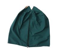 PENIKOKO Breathable Polyester Birdcage Cover Mesh Shade Cloth for Parrot Cockatiel Nest Cage Accessory Windproof Rainproof Protection with Zipper Closure Round Cage Cover Random Color