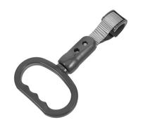 PENIKOKO Car Assist Handle for Elderly Bus and Subway Durable Gray Oval Hand Ring Sleek Design for Vehicle Support and Mobility Aid Enhances Bus Exterior Aesthetic and Passenger Safety