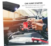 PENIKOKO Car Jump Starter with USB Port and Flashlight Automatic Battery Charger and Power Bank for Vehicles Multi-functional Emergency Car Battery Booster Pack with Overcharge Protection
