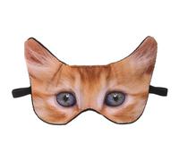 PENIKOKO Cartoon Animal Eye Mask for Women Soft Cloth Sleeping Blindfold Lightweight Portable Eye Cover for Office Travel Nap Light Sensitivity