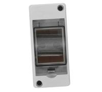 PENIKOKO Channel Distribution Protection Box with Transparent Window Weatherproof Electrical Breaker Enclosure for Indoor and Outdoor Power Circuit Safety
