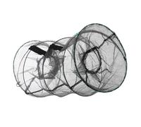 PENIKOKO Collapsible Fishing Bait Trap Minnow Net for Crawfish Shrimp Lobster Portable Round Spring Cage for Multispecies Catching Easy Setup Fishing Accessory