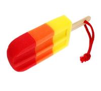 PENIKOKO Colorful Ice Cream Shaped Bath Shower Sponge Exfoliating Body Scrubber for Lightweight Portable for Travel Creates Rich for Skin Cleaning